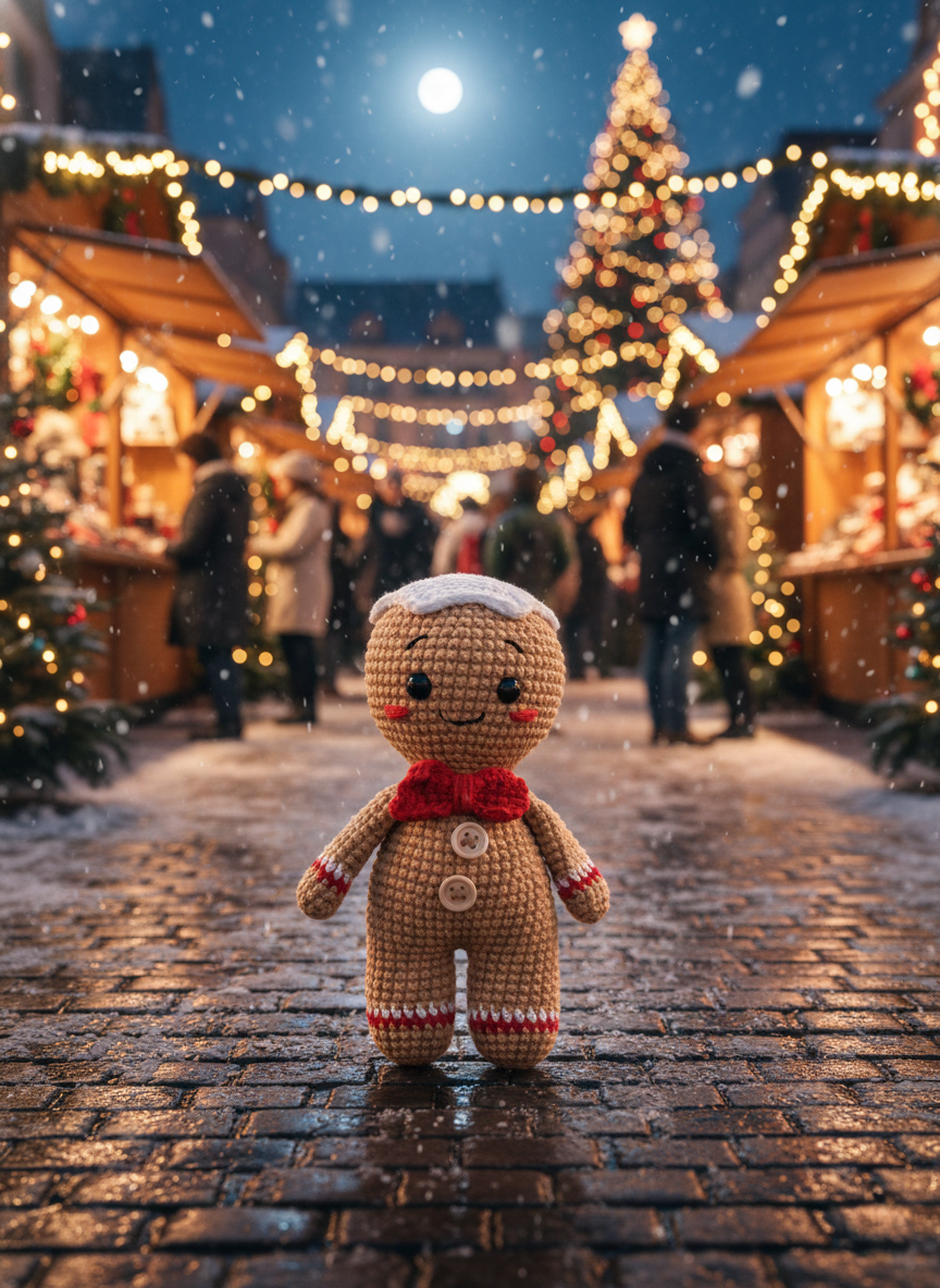 Biscotti: A Little Christmas Cookie Friend – 15cm Tall