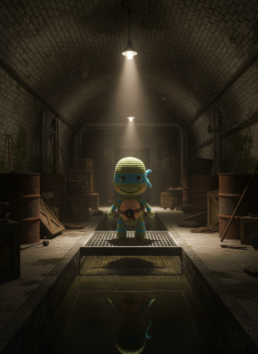 Leko: A Little Ninja Turtle Hero – 18cm Tall