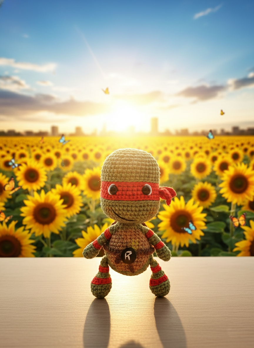 Rokki: A Little Red Masked Hero 13cm Tall