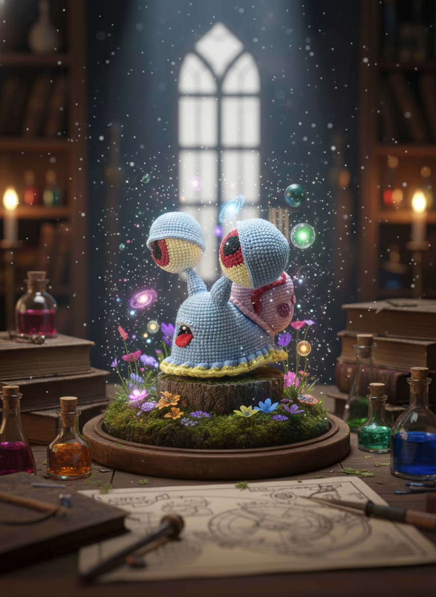 Snello: A Little Curious Wanderer – 20cm Tall