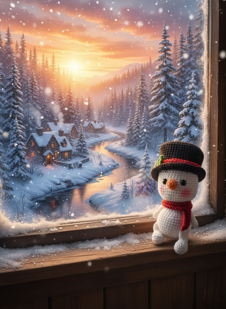 Snowi A Cheerful Little Snowfriend 15cm Tall