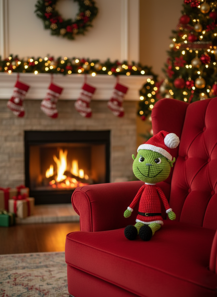 Gremble: De kleine grijns met een groot hart - 27 cm hoog