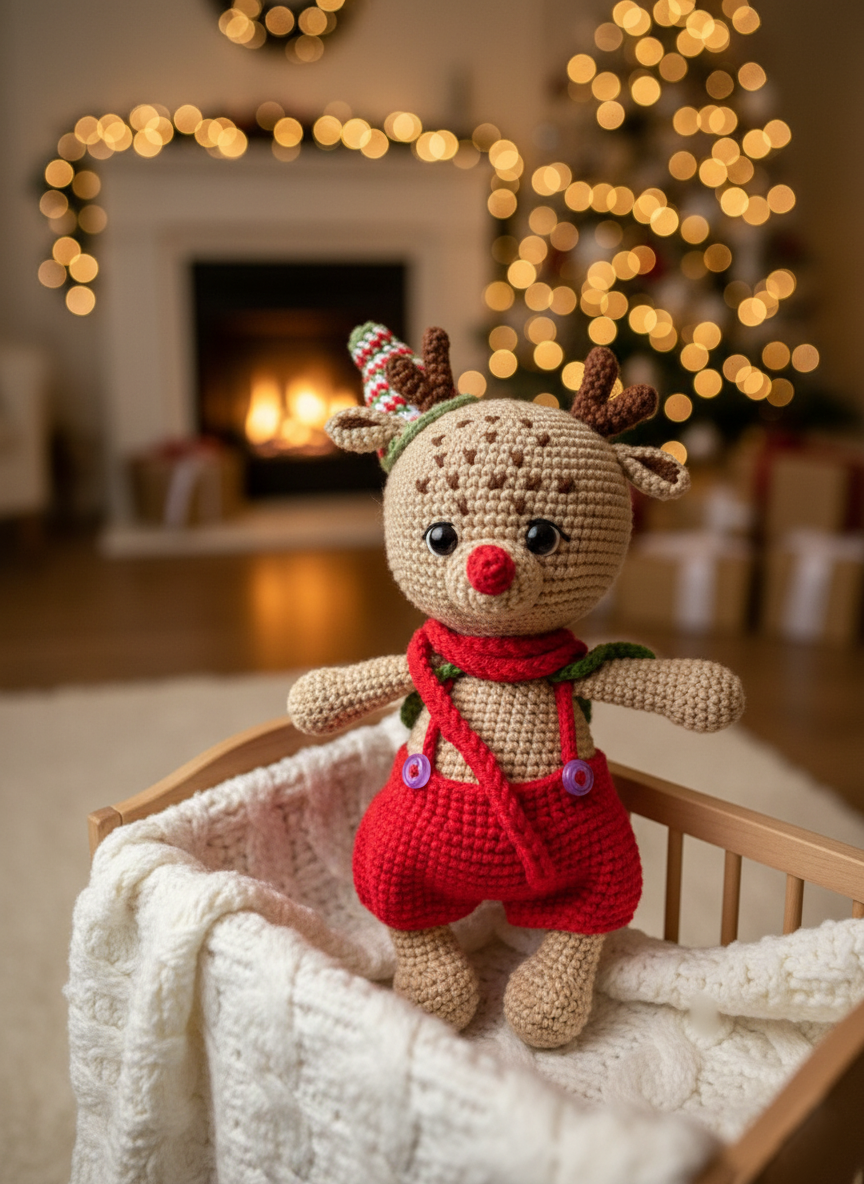 Jingles: Een rendier klaar voor avontuur - 20 cm hoog