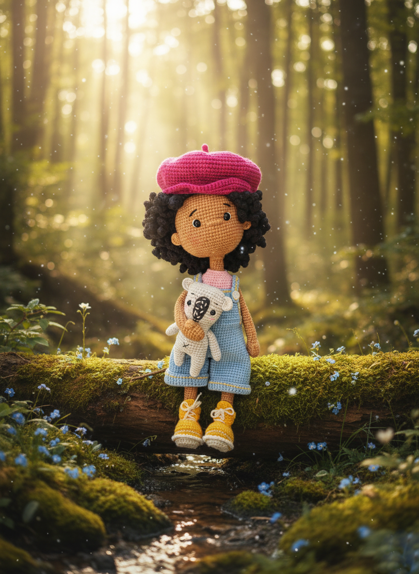 Brownie: The Sweetest Little Friend in the Woods - 32cm Tall