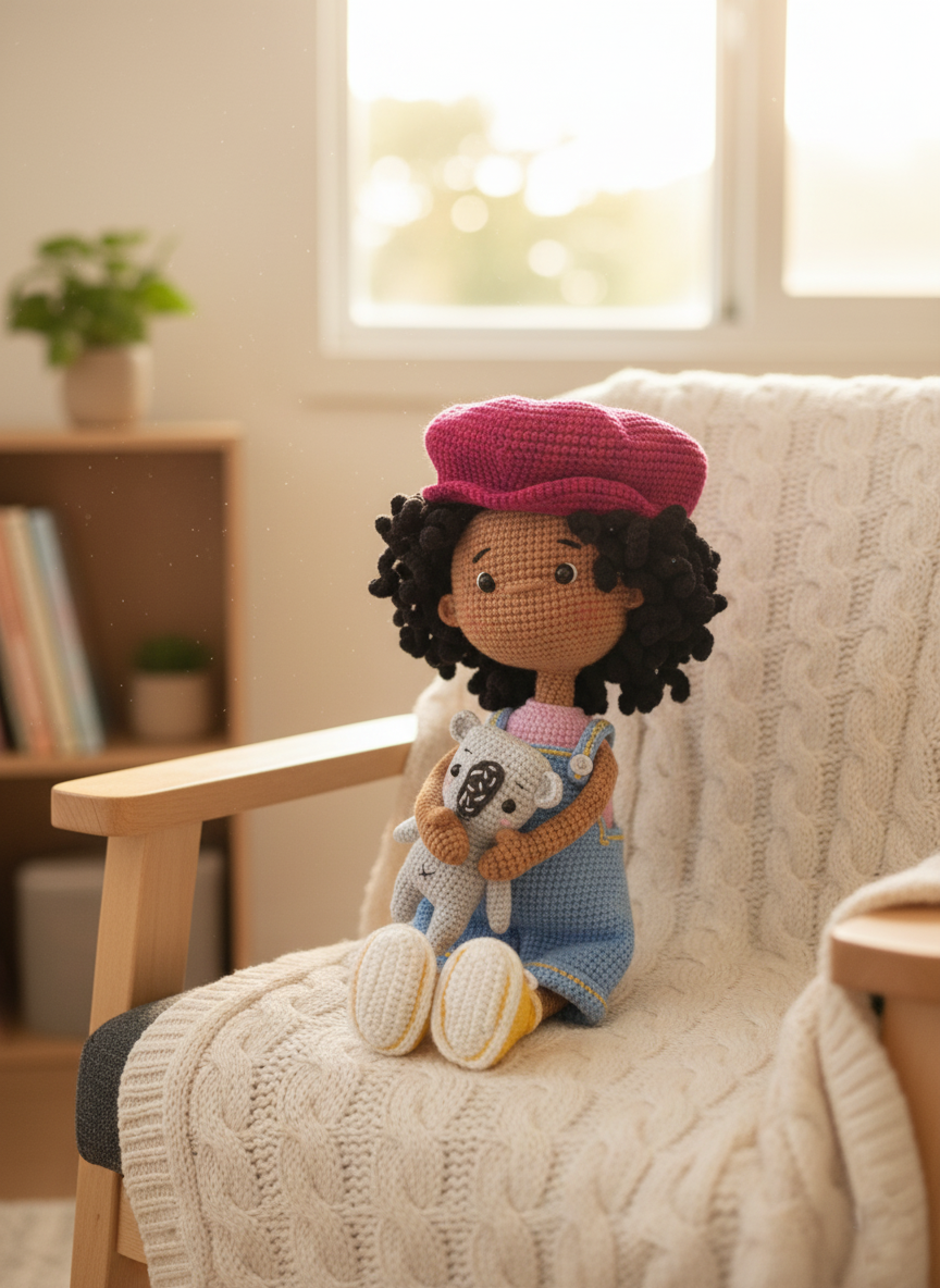 Brownie: The Sweetest Little Friend in the Woods - 32cm Tall