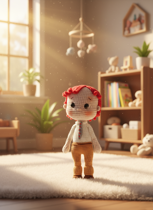 Jasper: A Little Explorer Ready for Adventure - 20cm Tall