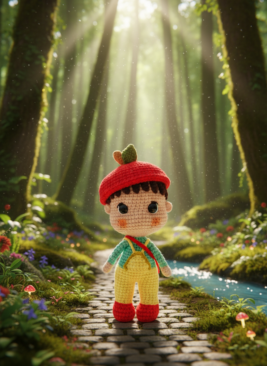 Peach: The Darling of the Daisies - 18cm Tall