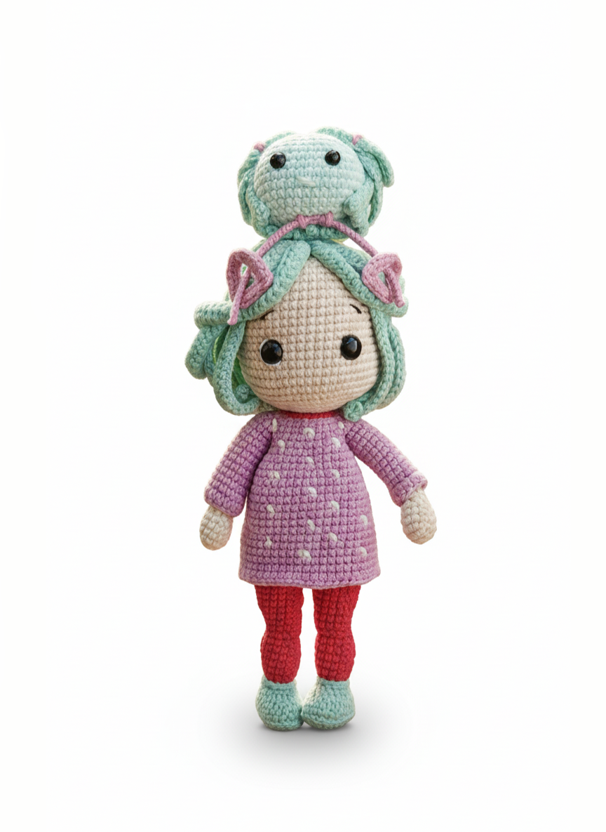 Inky: A Mischievous Little Friend - 18cm Tall