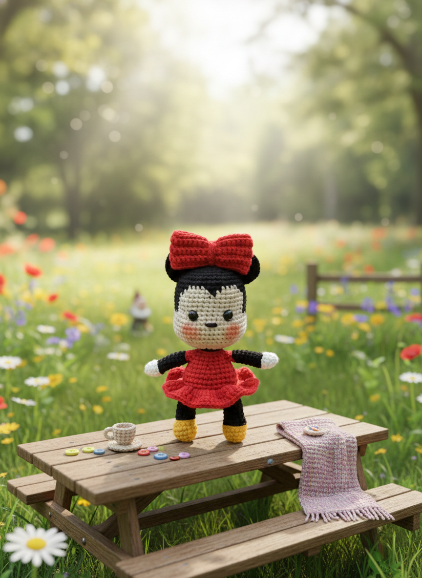 Mimmi: A Sweet Little Bow of Joy – 16cm Tall