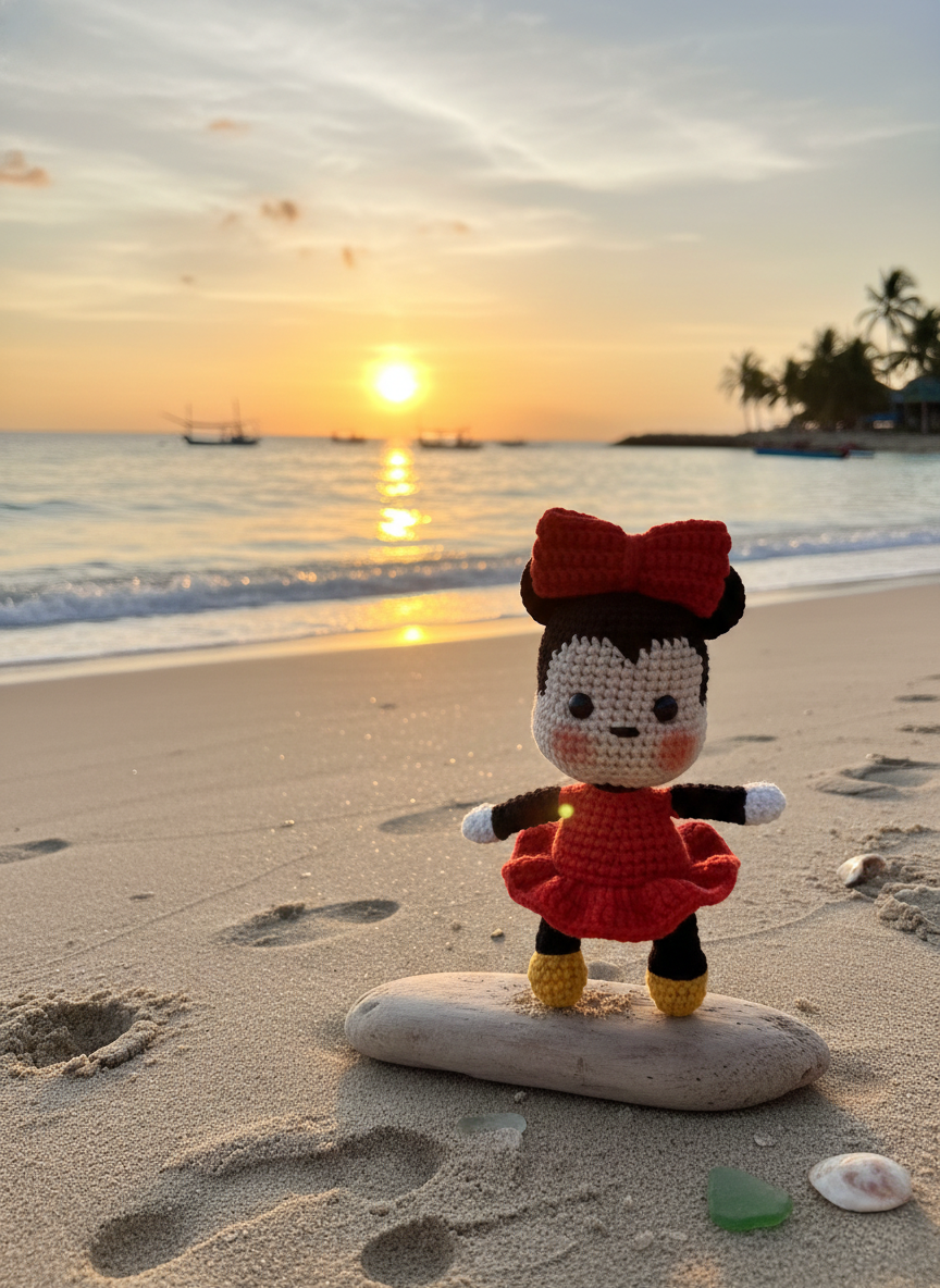 Mimmi: A Sweet Little Bow of Joy – 16cm Tall