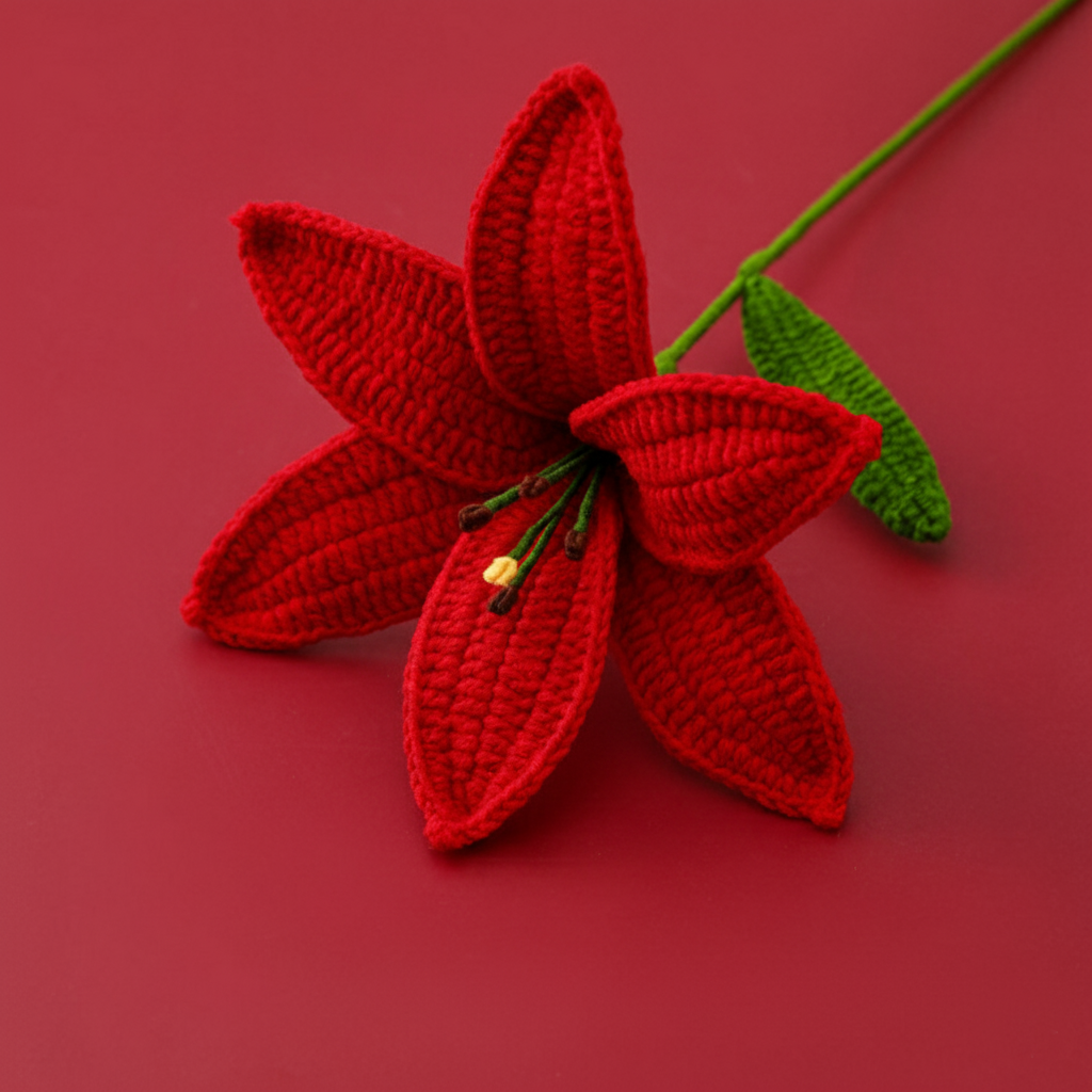 Elegant Crochet - Premium Lily Bloom 1pc