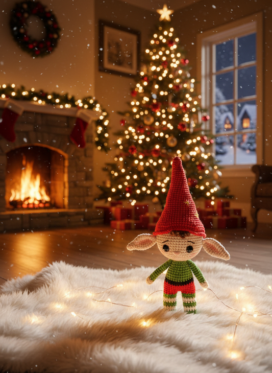 Elfin: The Little Holiday Helper – 25cm Tall