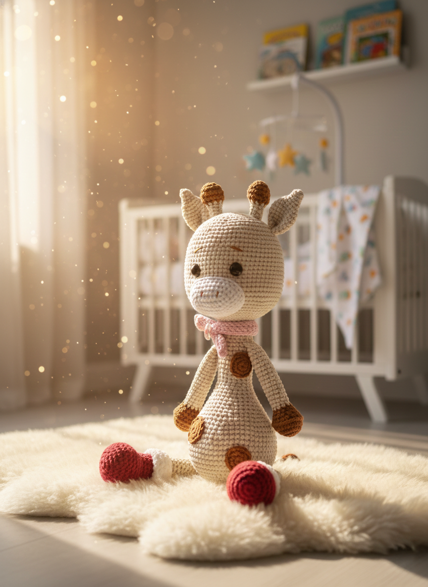 Gifi: Een lieflijk klein safari-schatje – 33 cm hoog