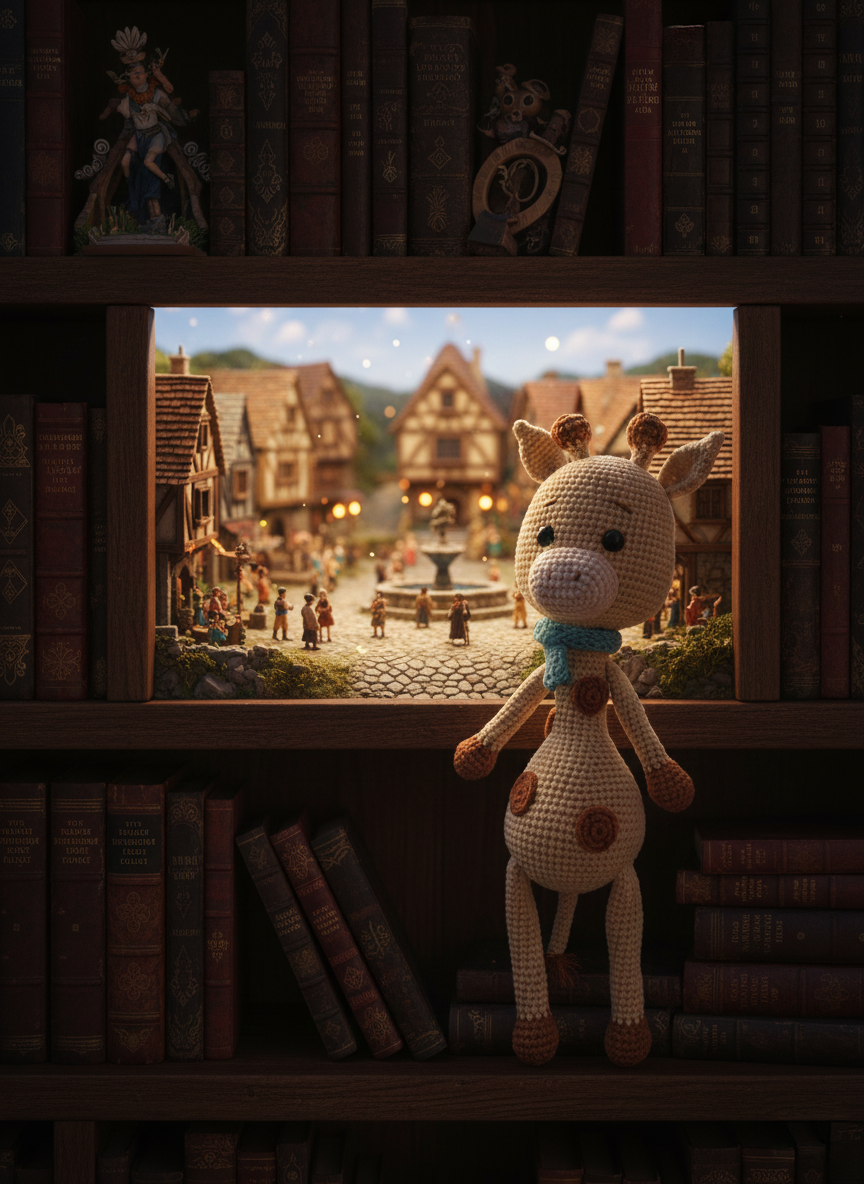 Giri A Gentle Little Giraffe Friend 30cm Tall