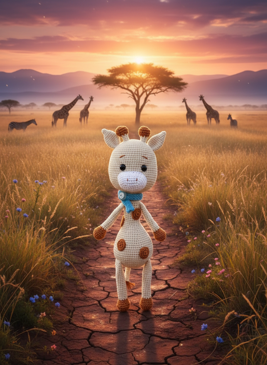 Giri A Gentle Little Giraffe Friend 30cm Tall