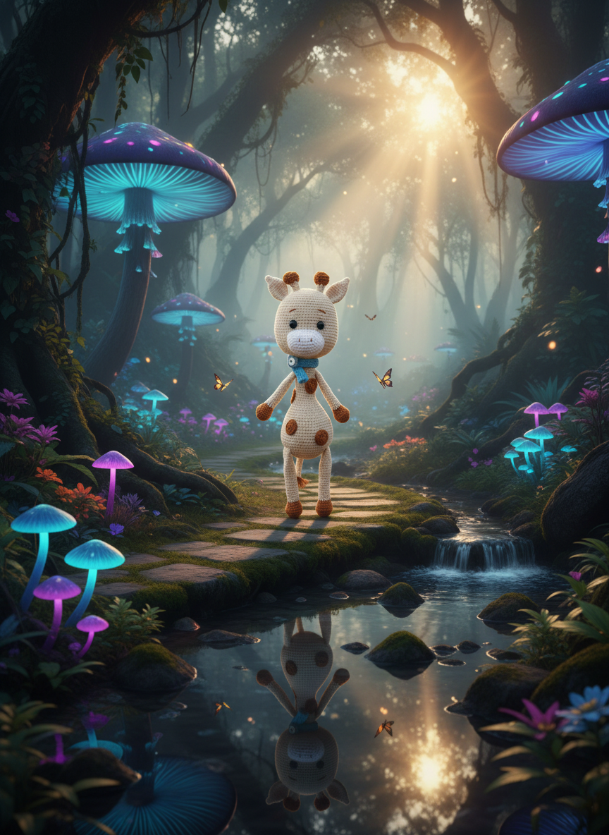 Giri A Gentle Little Giraffe Friend 30cm Tall