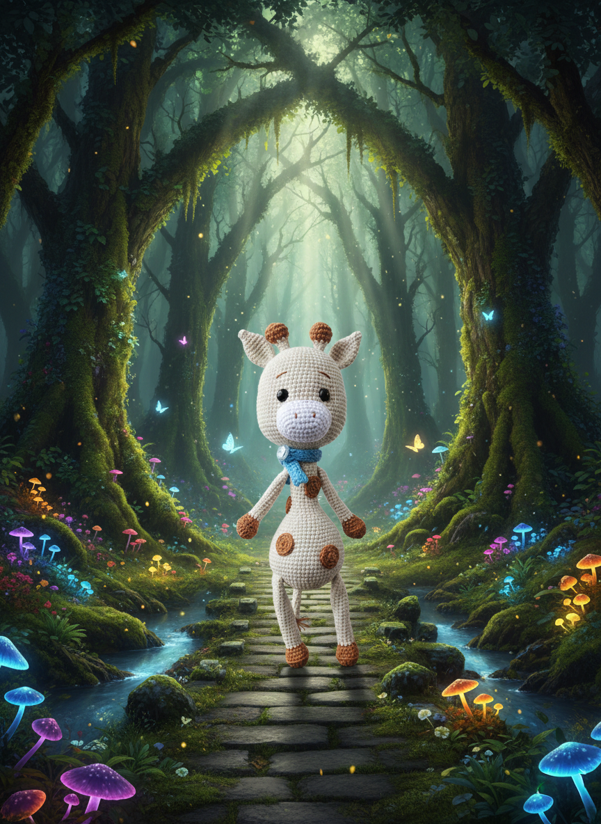 Giri A Gentle Little Giraffe Friend 30cm Tall