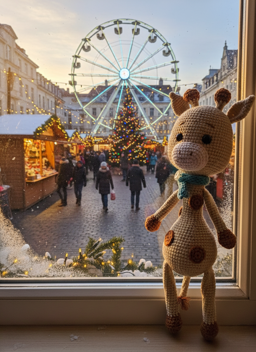 Giri A Gentle Little Giraffe Friend 30cm Tall