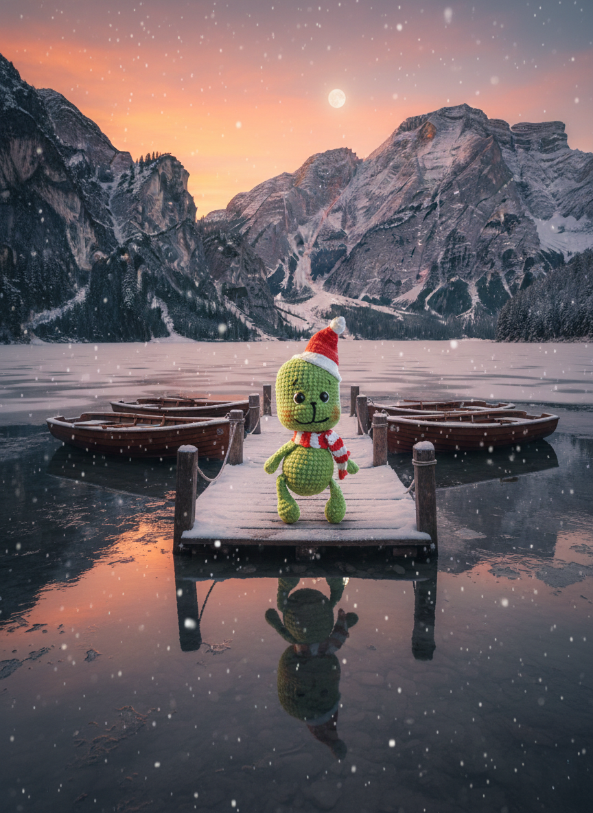 Jollo: Een kleine kerstcheermaker 17 cm hoog