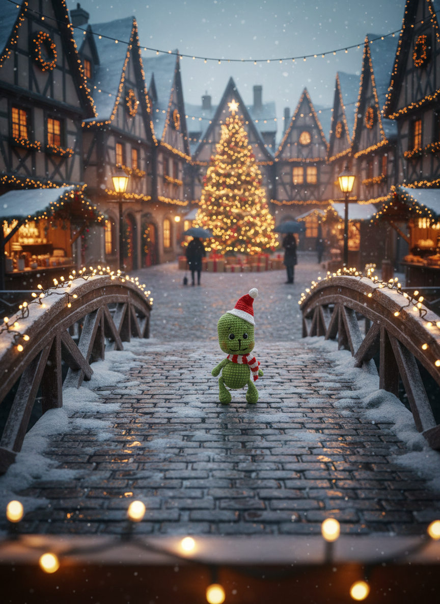 Jollo: Een kleine kerstcheermaker 17 cm hoog