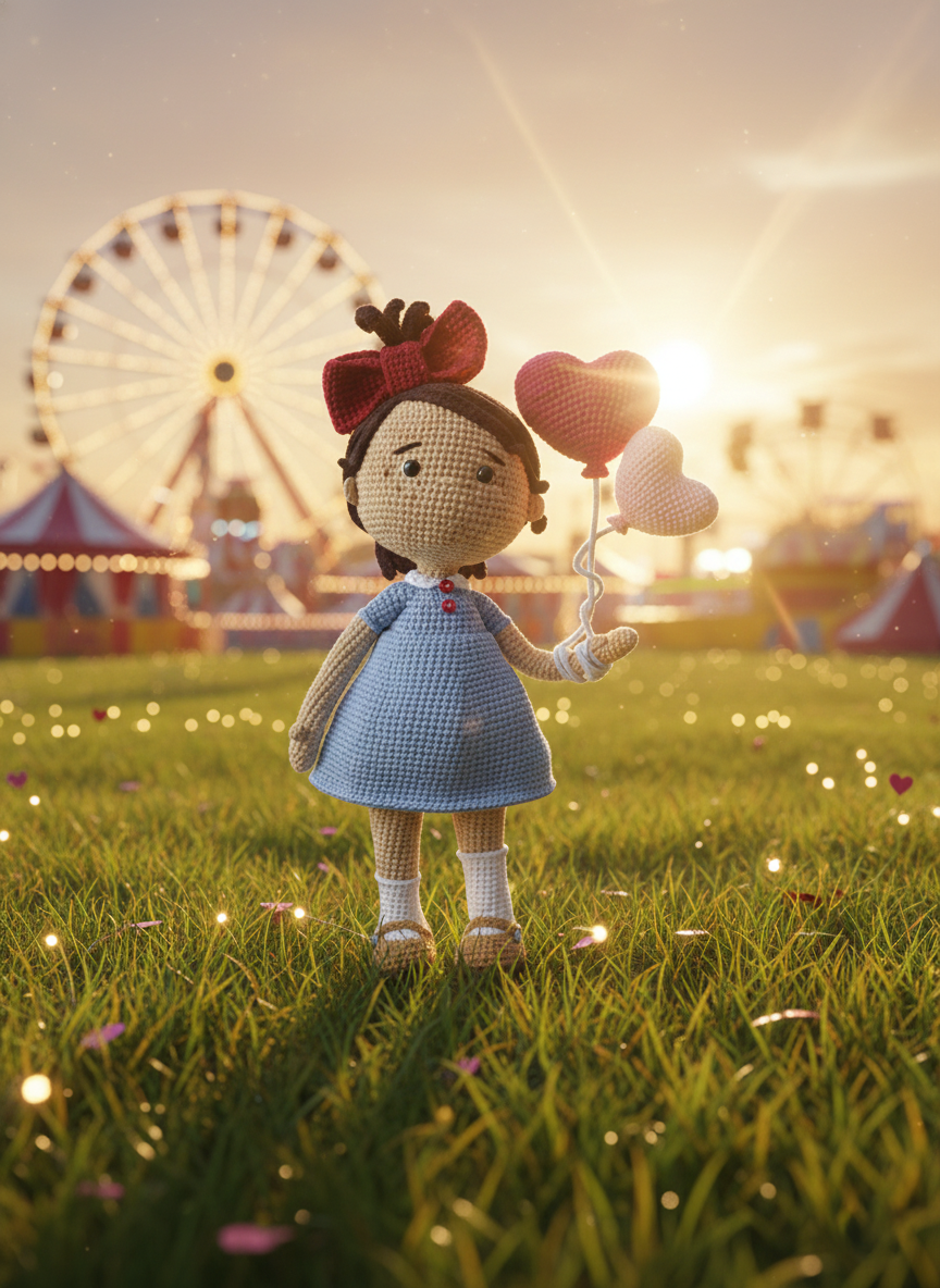 Luvia: Een kleine, hartelijke dromer – 38 cm hoog