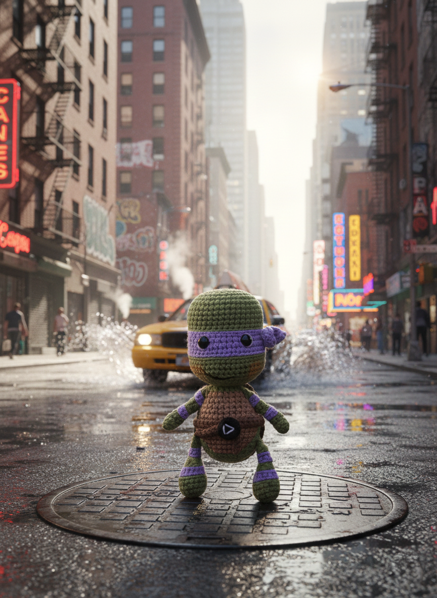 Ninjoo: De kleine rioolheld – 15 cm hoog