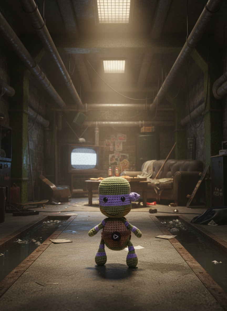 Ninjoo: De kleine rioolheld – 15 cm hoog