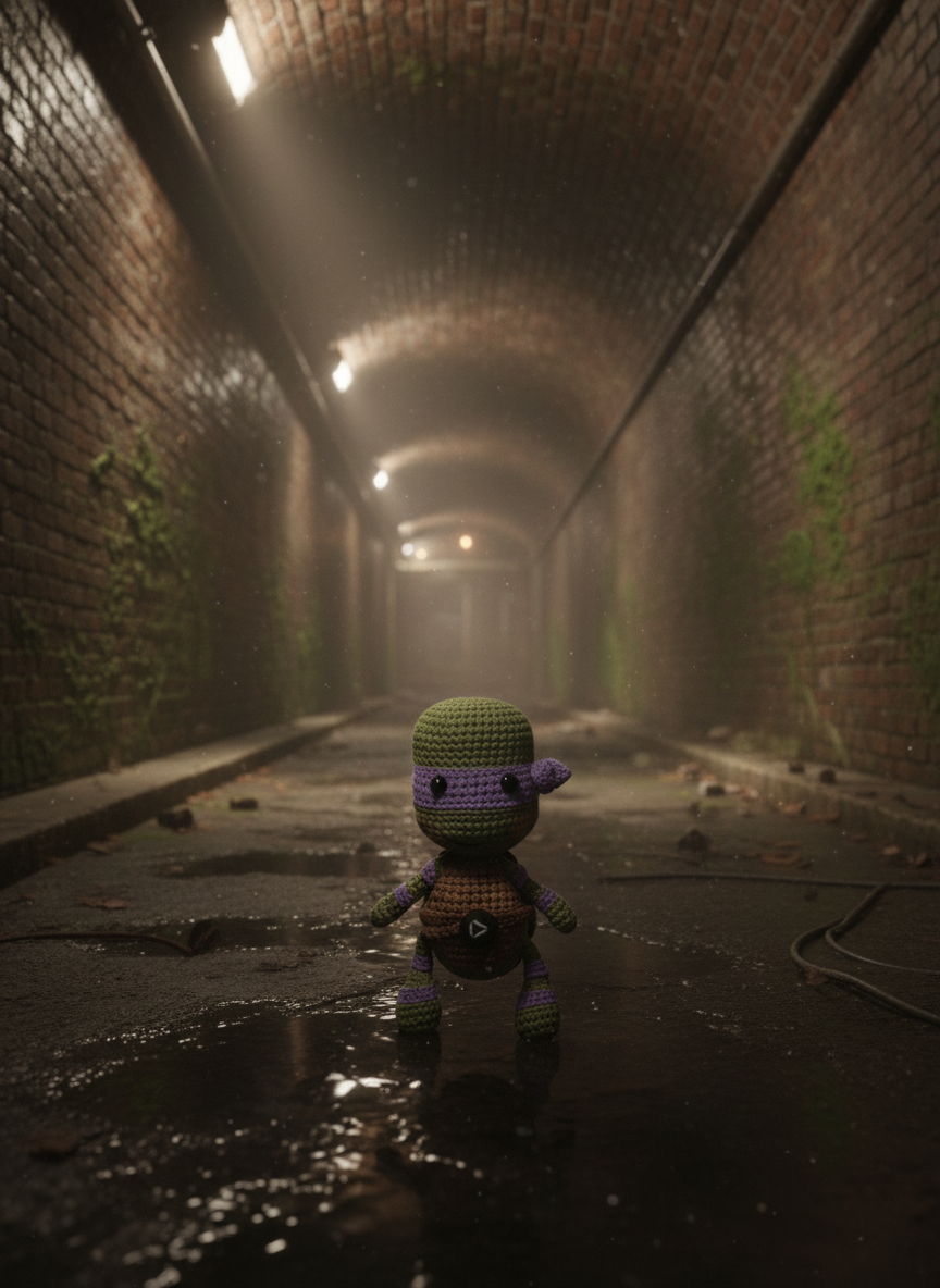 Ninjoo: De kleine rioolheld – 15 cm hoog