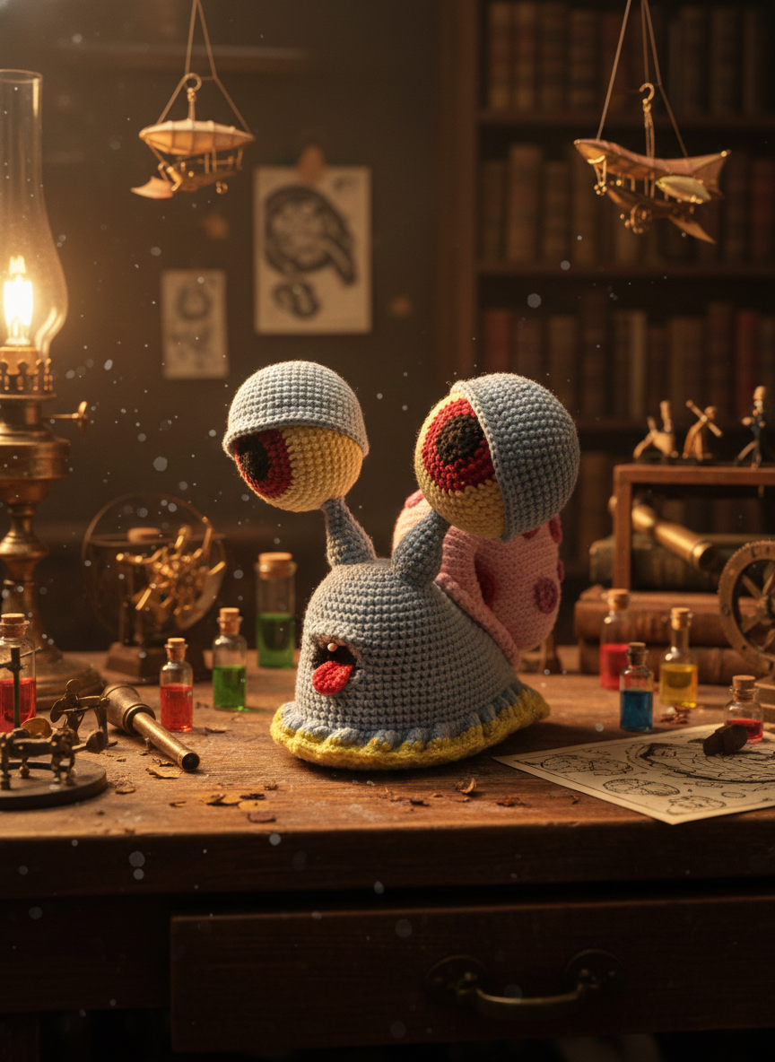 Snello: A Little Curious Wanderer – 20cm Tall