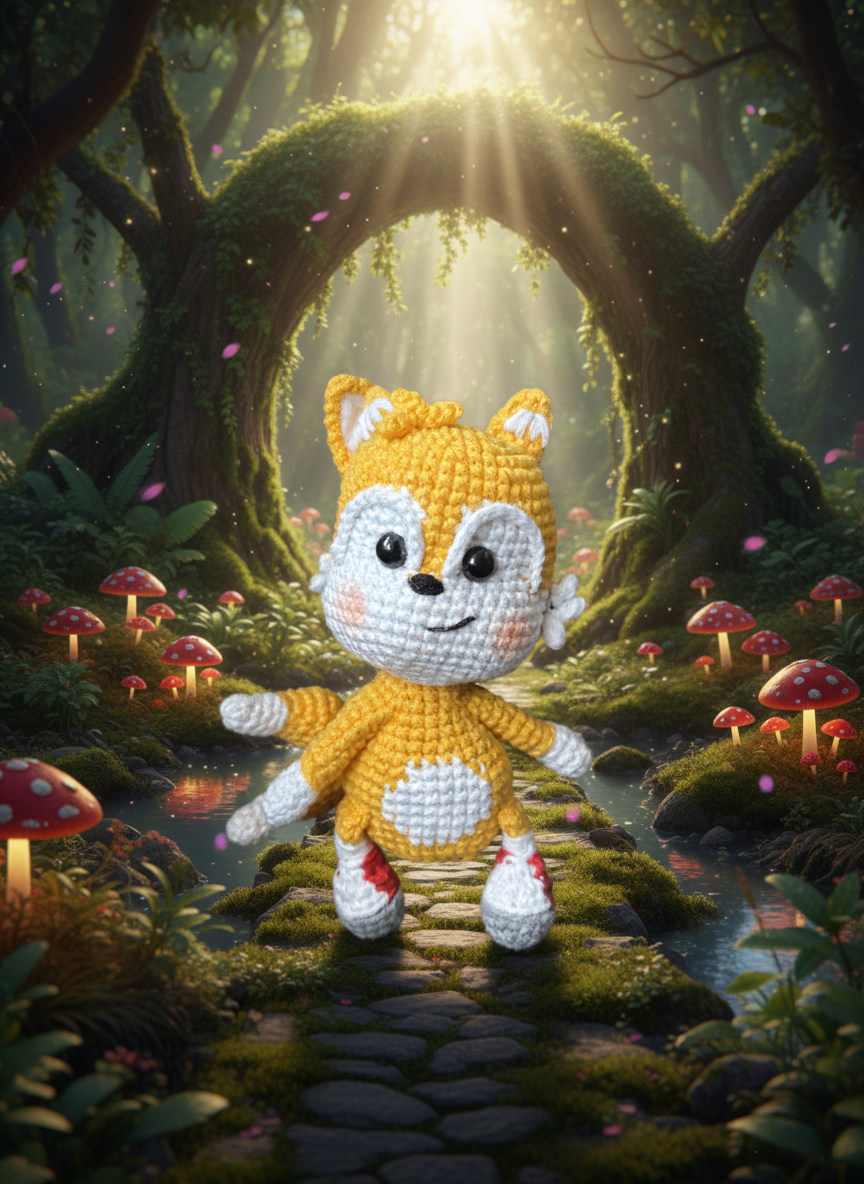 Vixxi: De helderstaartige avonturier – 17 cm hoog