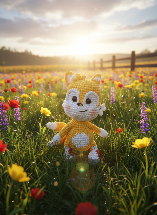 Vixxi: The Bright-Tailed Adventurer – 17cm Tall