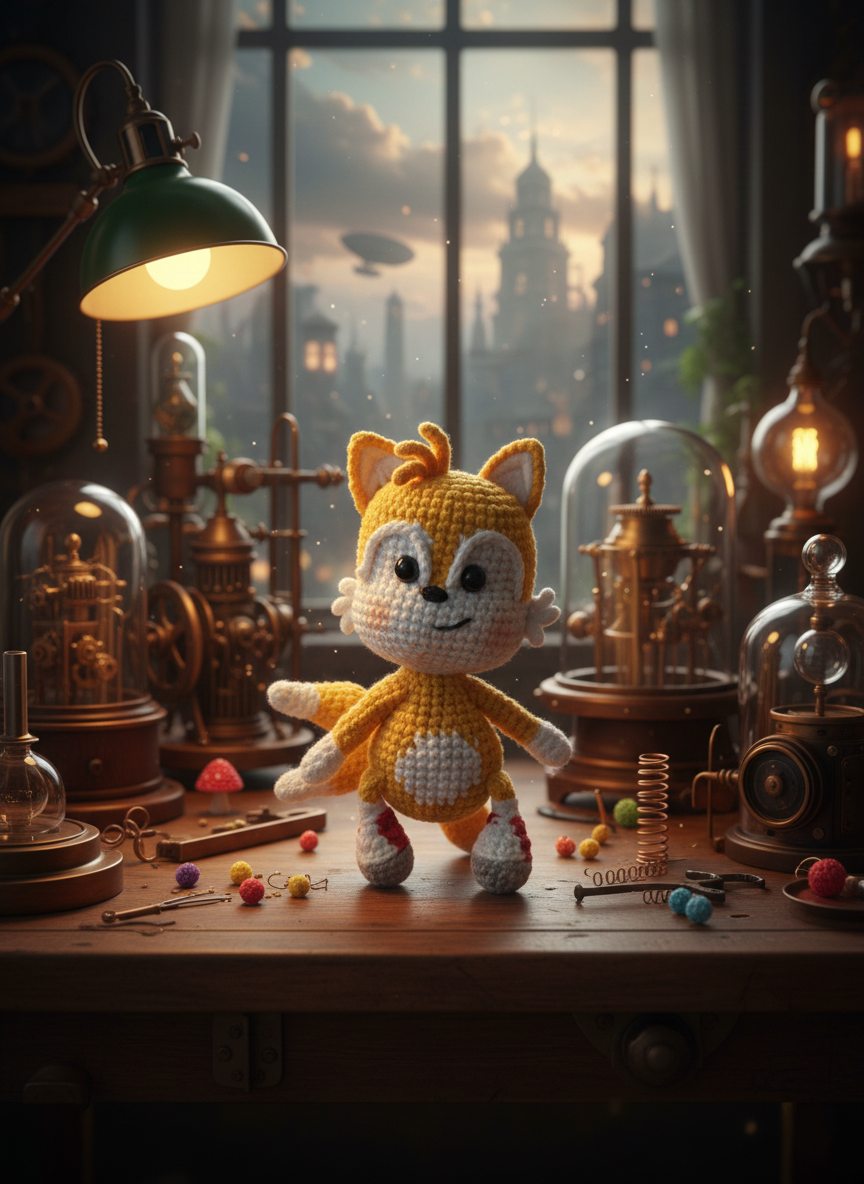 Vixxi: De helderstaartige avonturier – 17 cm hoog