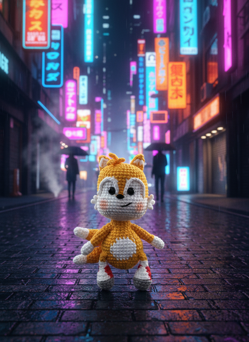 Vixxi: De helderstaartige avonturier – 17 cm hoog