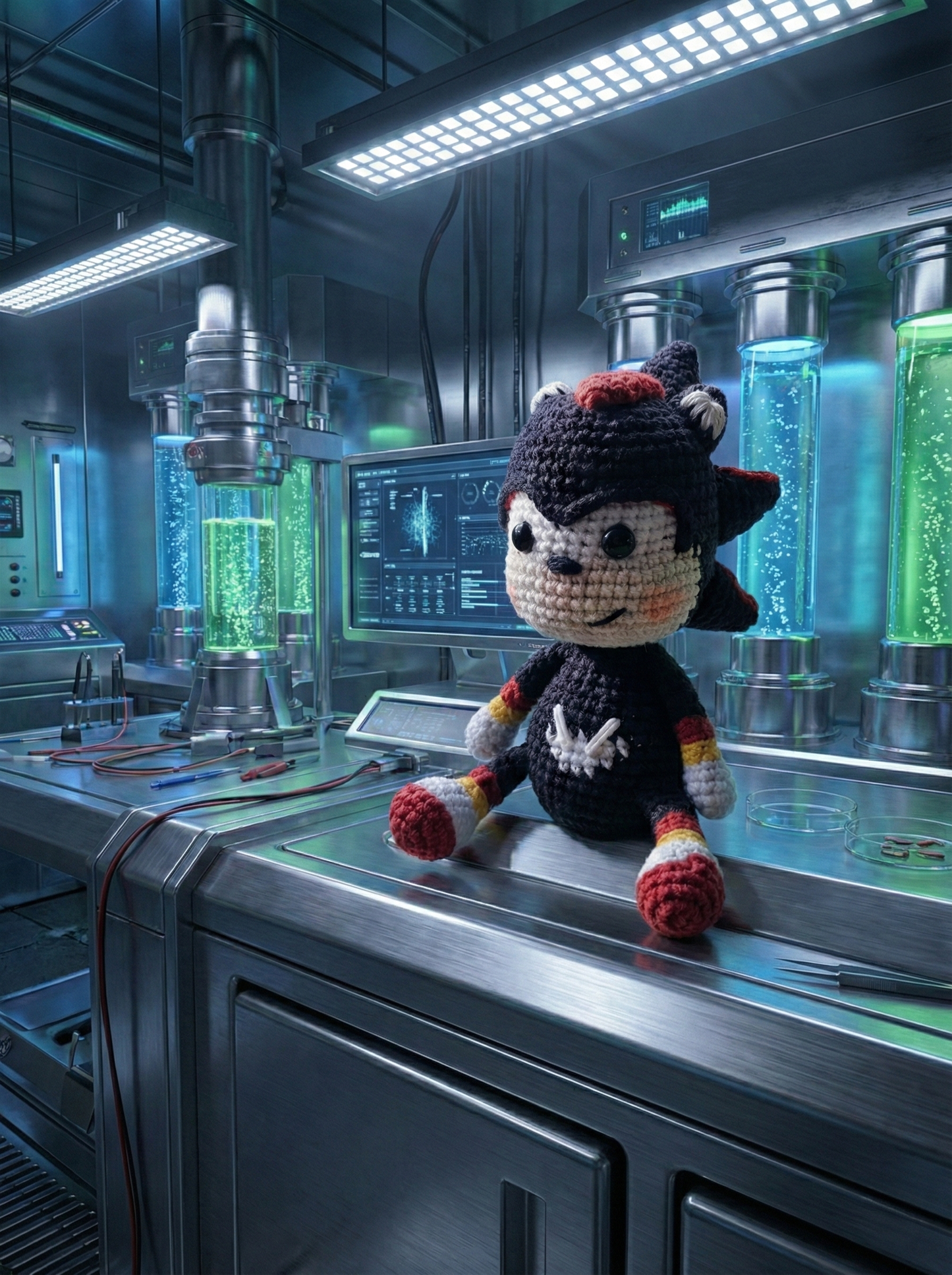 Wixxi Een kleine Shadow Speedster van 17 cm hoog