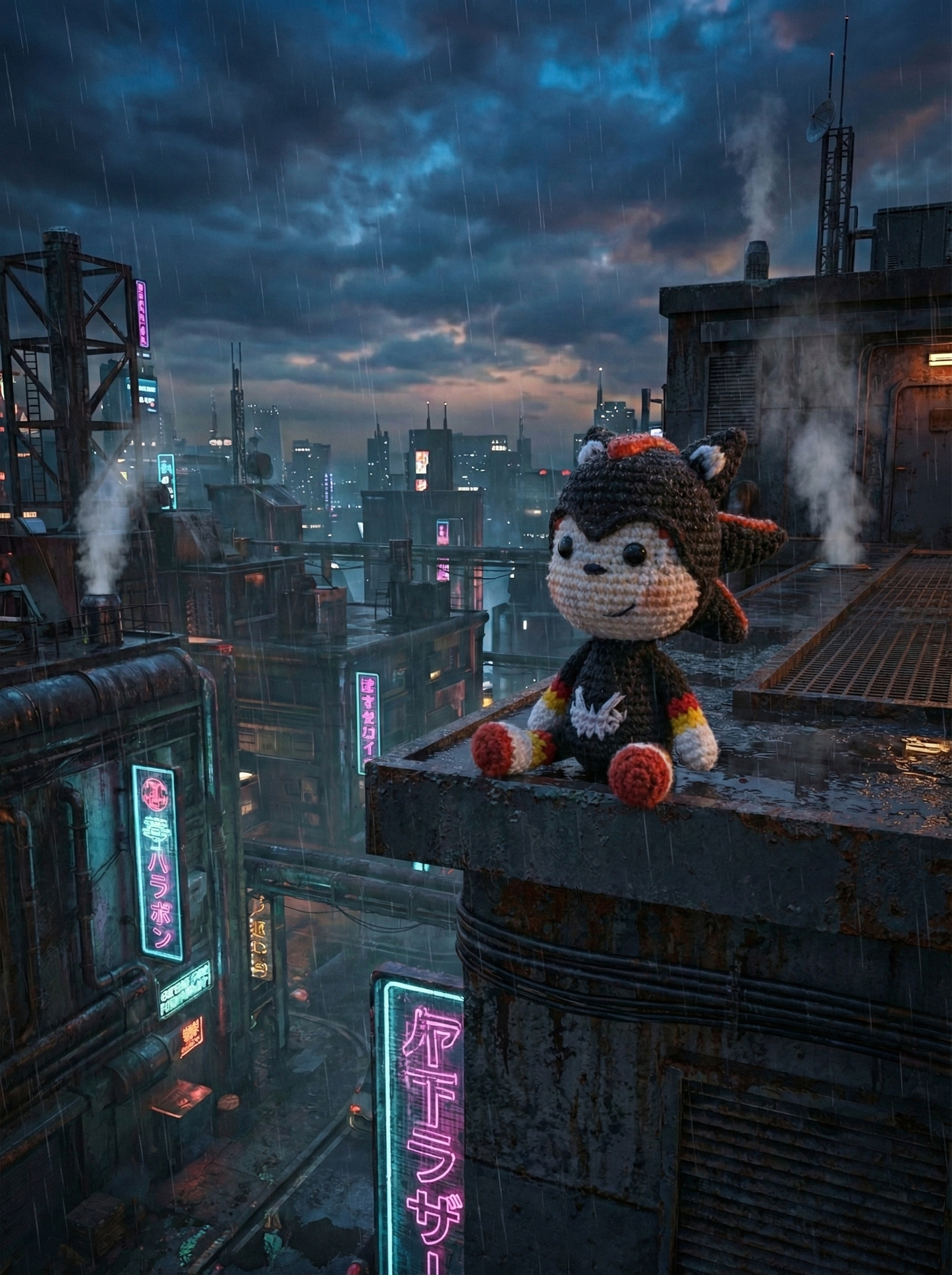 Wixxi Een kleine Shadow Speedster van 17 cm hoog