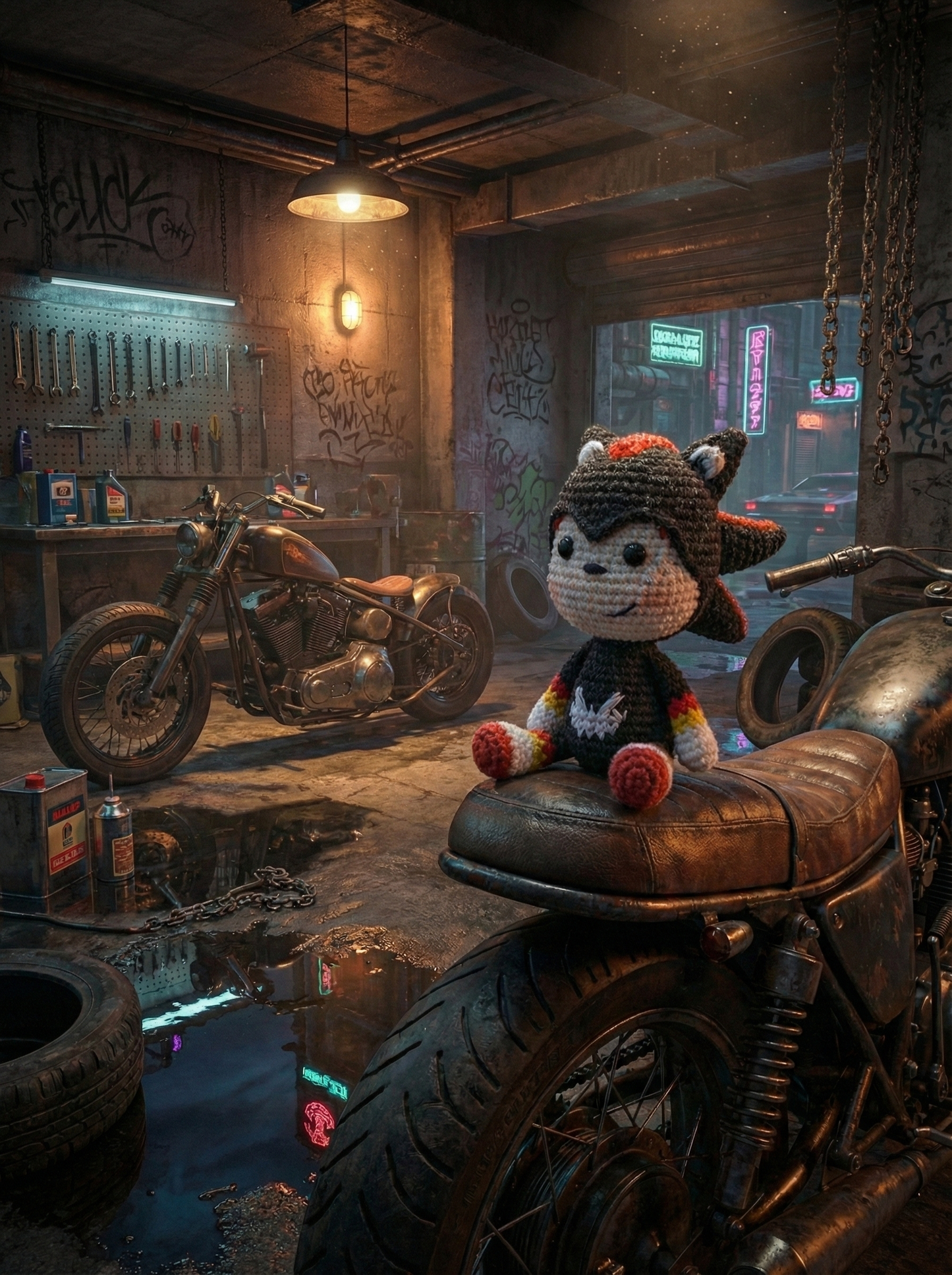 Wixxi Een kleine Shadow Speedster van 17 cm hoog