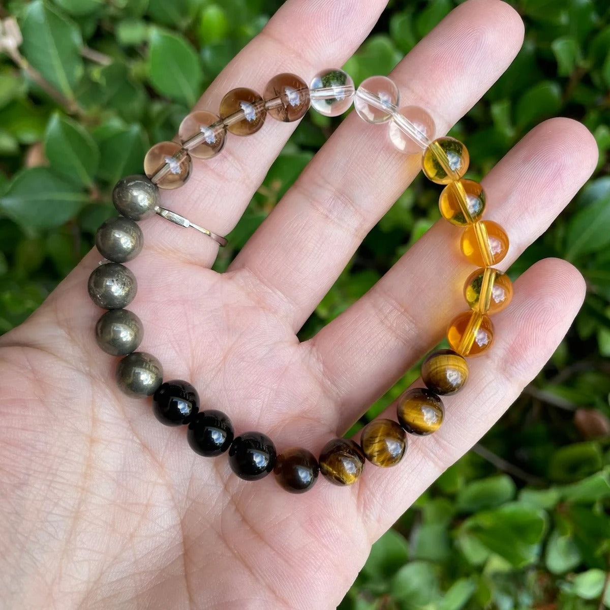 Spirituele Energie Helende Armband Collectie | Natuurlijk Kristal & Steen | Unisex Meditatie Sieraad