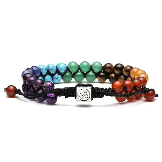 7 Chakra Helende Armband | Verstelbare Kralen | Meditatie & Yoga | Spiritueel Cadeau