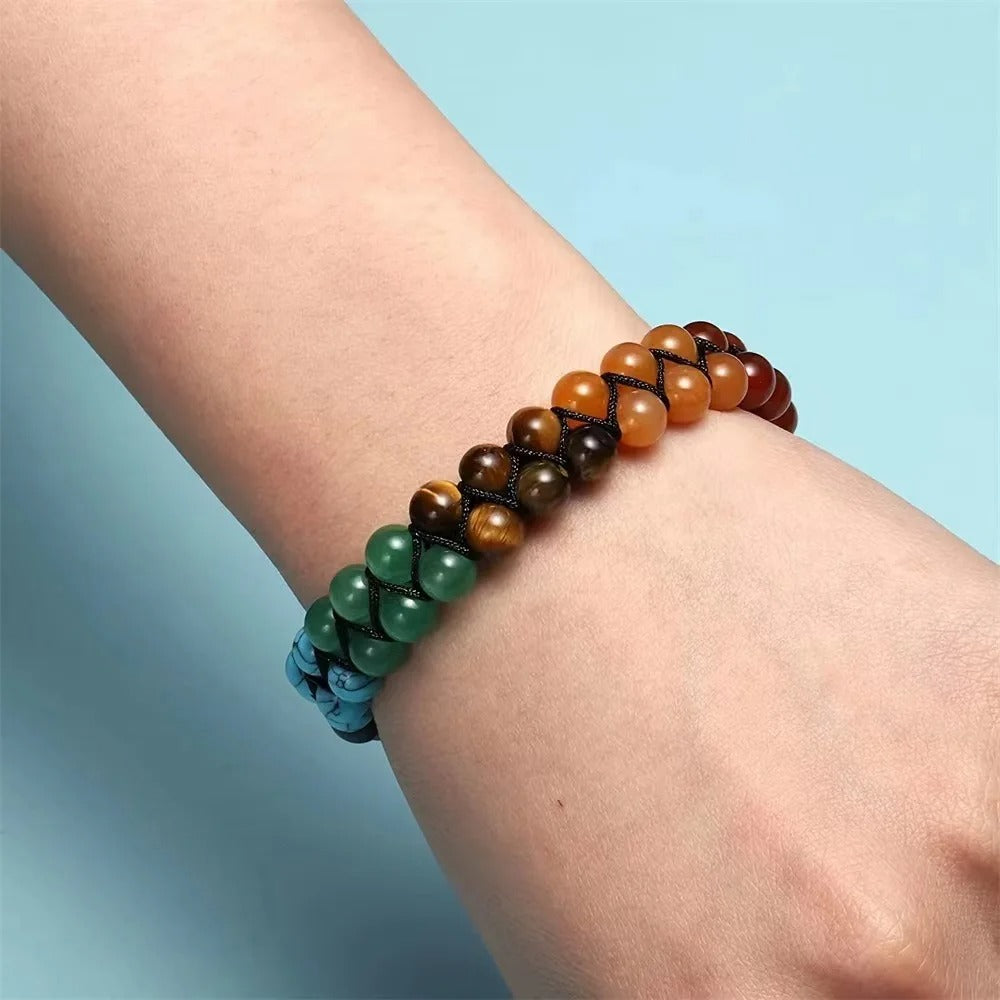 7 Chakra Helende Armband | Verstelbare Kralen | Meditatie & Yoga | Spiritueel Cadeau