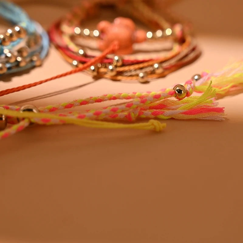 Dames Boho Schildpad Bedel Enkelbandarmband | Handgemaakt | Verstelbare Strand Enkel Armband