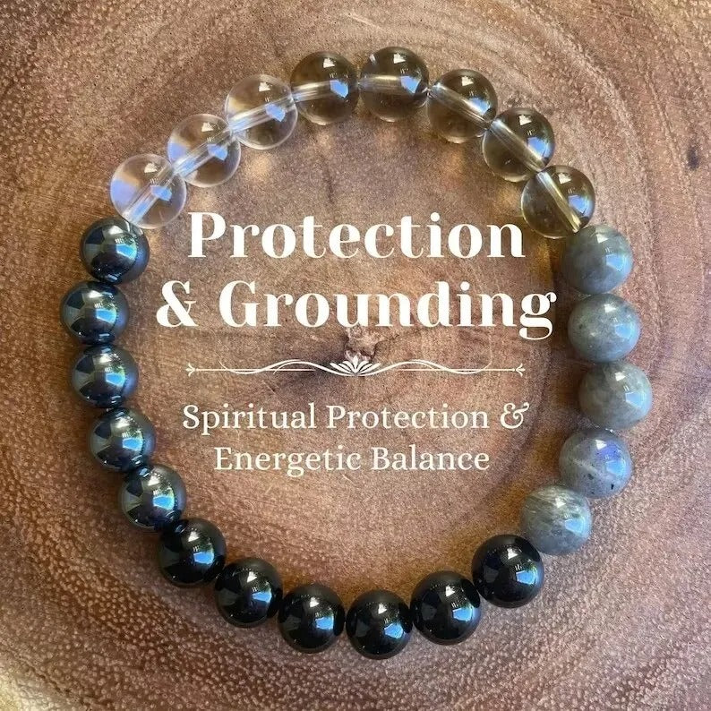 Spirituele Energie Helende Armband Collectie | Natuurlijk Kristal & Steen | Unisex Meditatie Sieraad