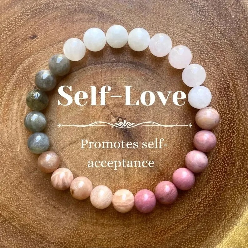 Spirituele Energie Helende Armband Collectie | Natuurlijk Kristal & Steen | Unisex Meditatie Sieraad